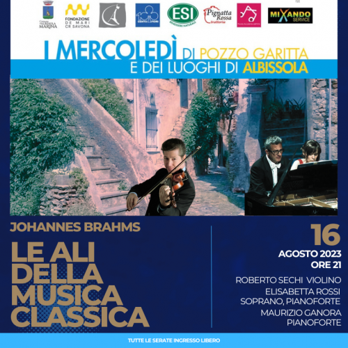 “Le ali della musica classica” 16/08/2023 I mercoledi di Pozzo Garitta
