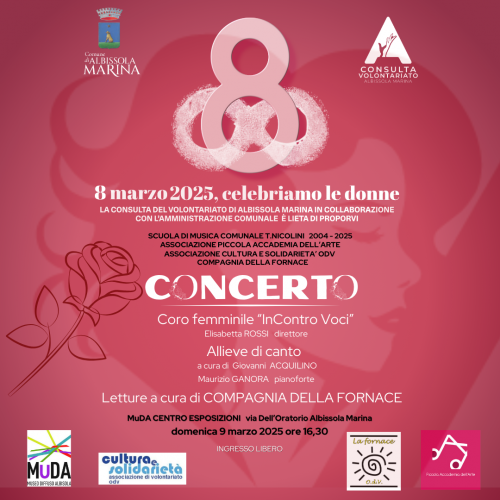 TI DO UNA ROSA 2025 MuDA 9 marzo