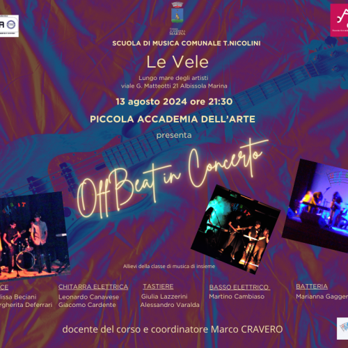 OffBeat in concerto 13/08/2024 Le Vele Albissola Marina