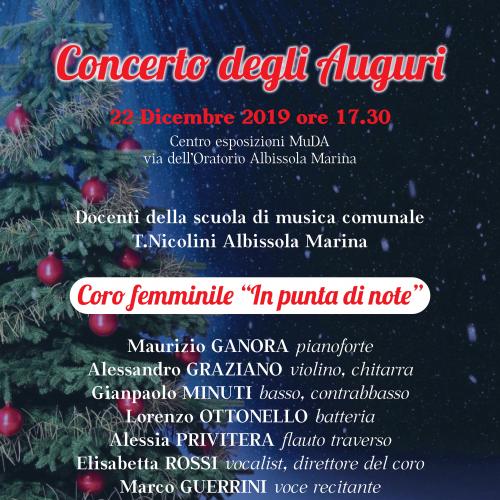 Concerto di Natale 2019 MuDA